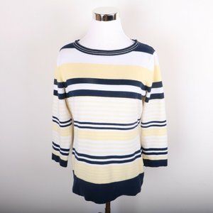 Tommy Hilfiger Long Sleeve Shirt Blouse Women's L